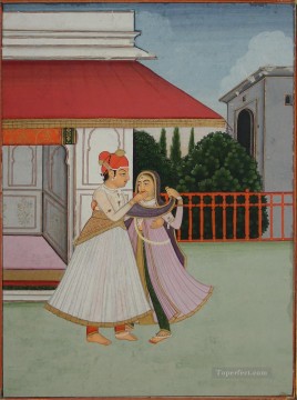 ラガマラのフォリオ 1820 年 インド Oil Paintings